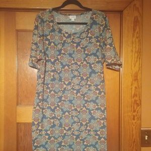 3XL printed Julia dress